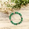 bracelet élastique amazonite et quartz rose-massage et plénitude Esther Massage et plénitude