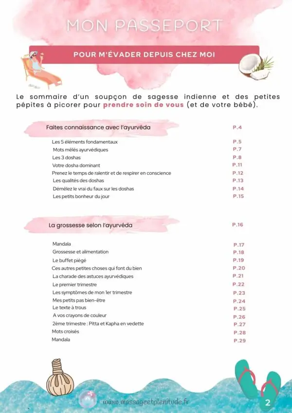 Cahier de vacances ayurvédique – spécial grossesse | Jeux, astuces bien-être & mandalas – Image 3