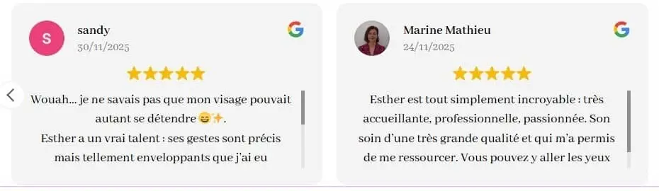 avis google massage et plénitude
